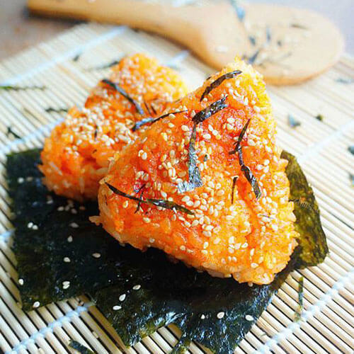 有颜值的泡菜饭团