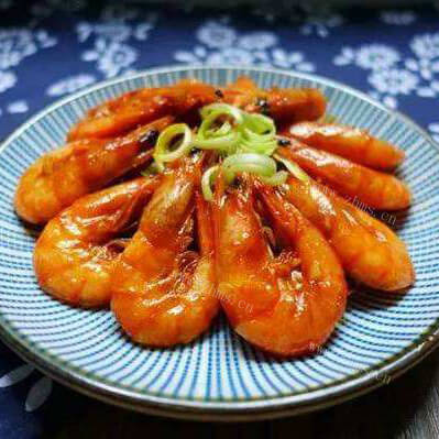 家常油焖青虾