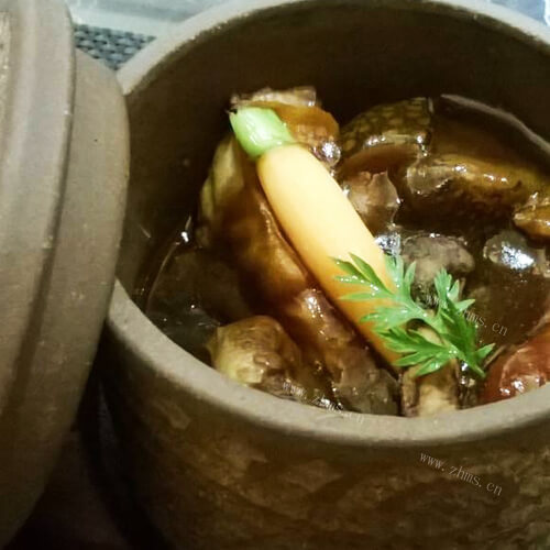 美味酱炖海参斑豆腐