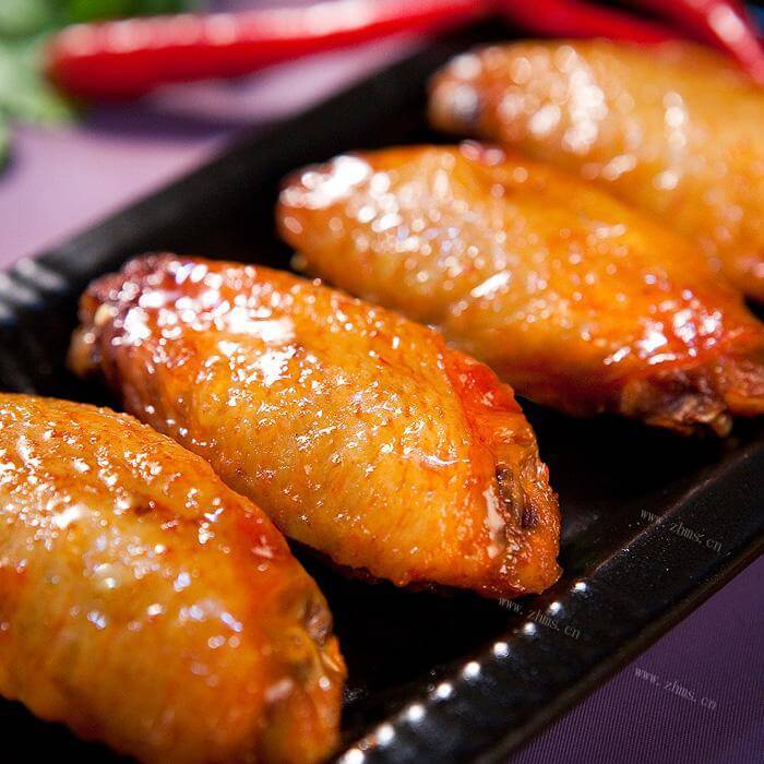 快餐腌制奥尔良鸡翅中