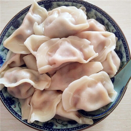 美味的海螺馅饺子