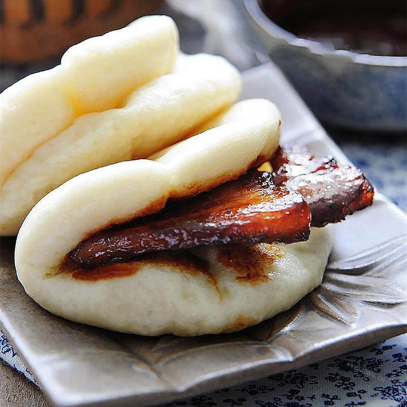 超好吃的饼夹肉