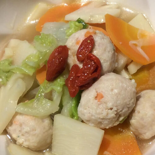 美味的笋干炖白菜