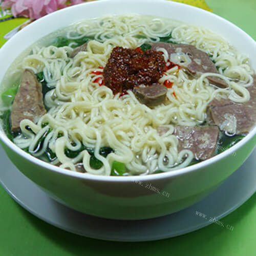 美味猪肺面