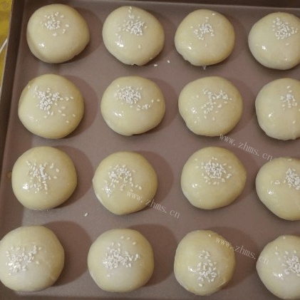 自制鲜肉月饼做法图解25)