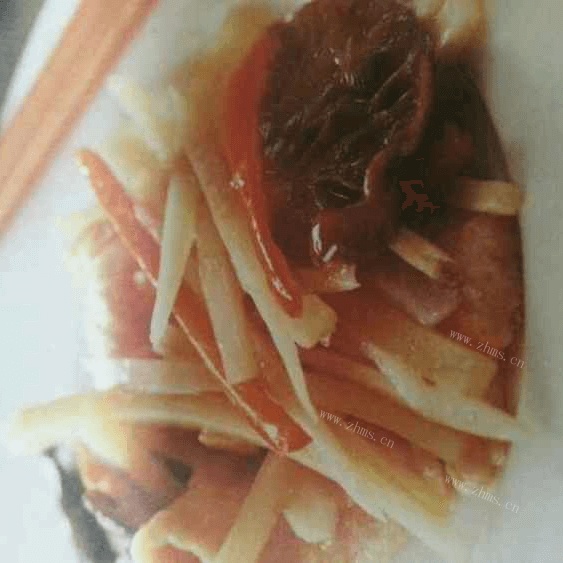 美味的农家小炒肉