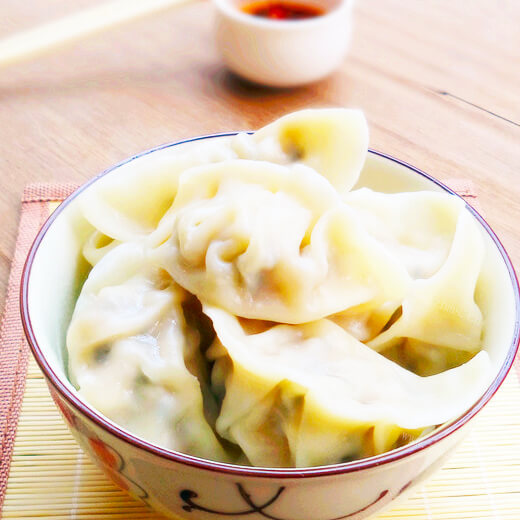 鲜香四季豆鲜肉饺