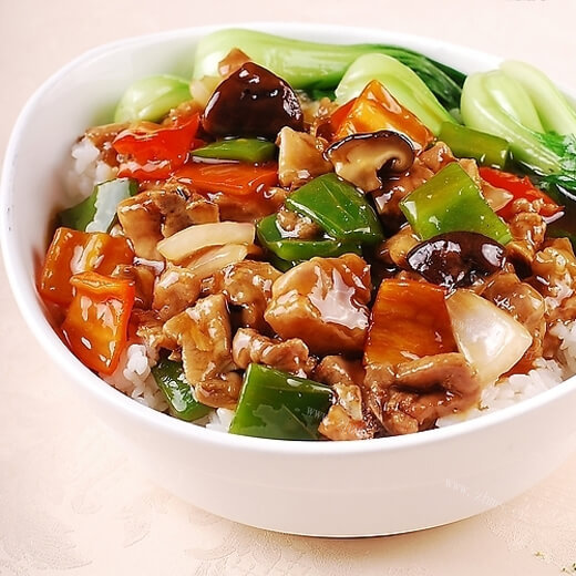 香辣可口麻辣拌饭粒