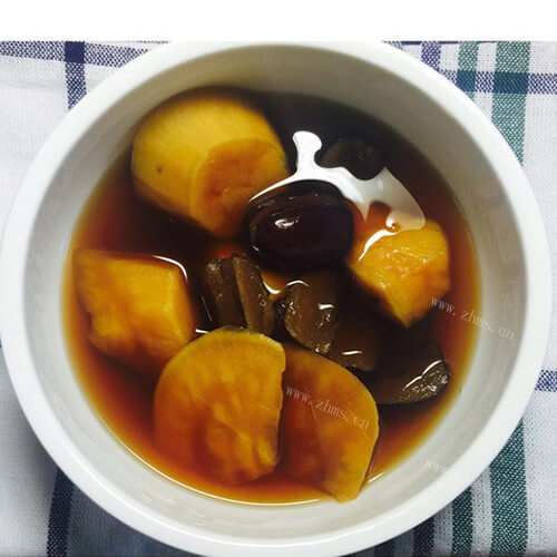 好吃的红糖地瓜糖水