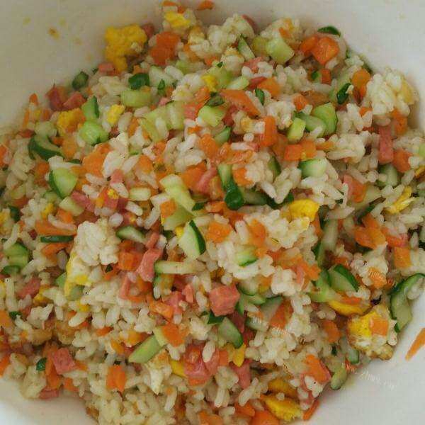 美味的丁丁炒饭