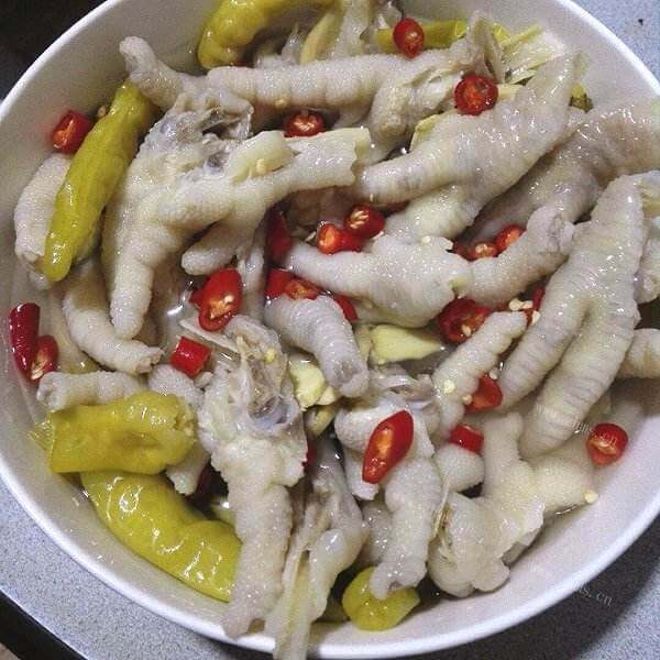 酸辣的泡椒凤爪自制