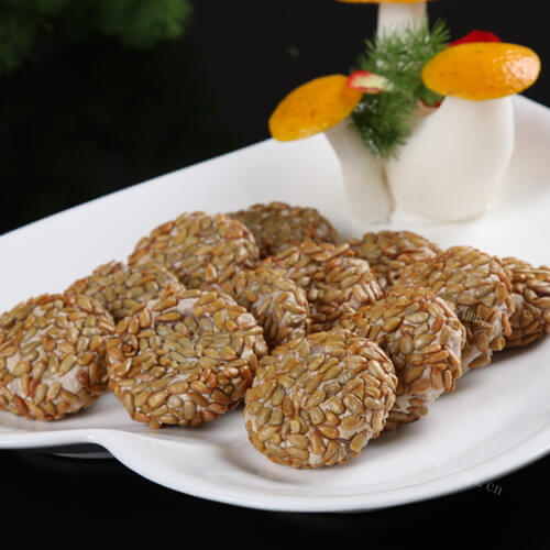 午后小食葵花籽酥饼
