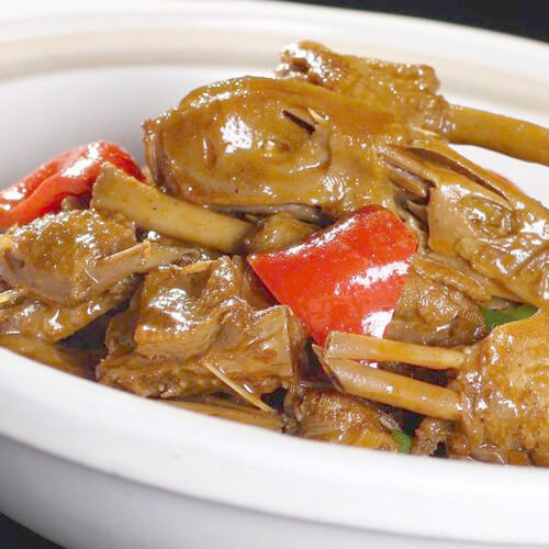 美味啤酒鸭炖冬瓜