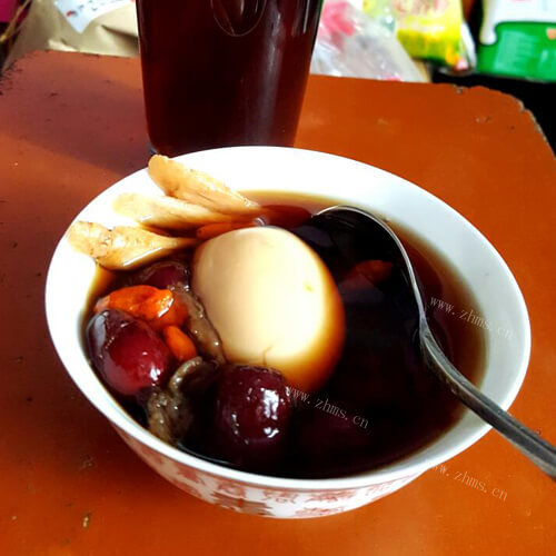 美味的红糖生姜鸡蛋羹