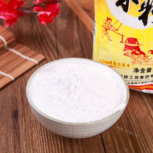 精细的自制糯米粉