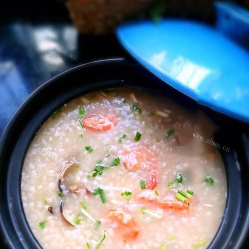 好喝的番茄芦笋蛤蜊粥
