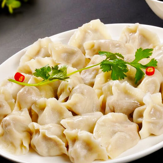 美味的猪肉馅儿水饺