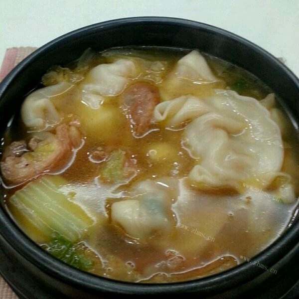 简单饺子汤