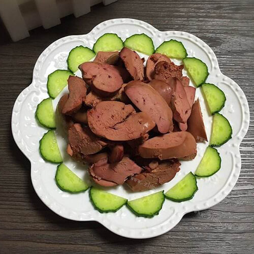 日常零嘴卤五香鸡肝