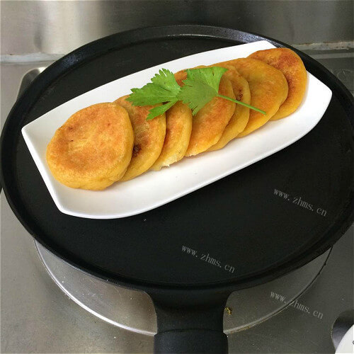 自制香蕉糯米薄饼