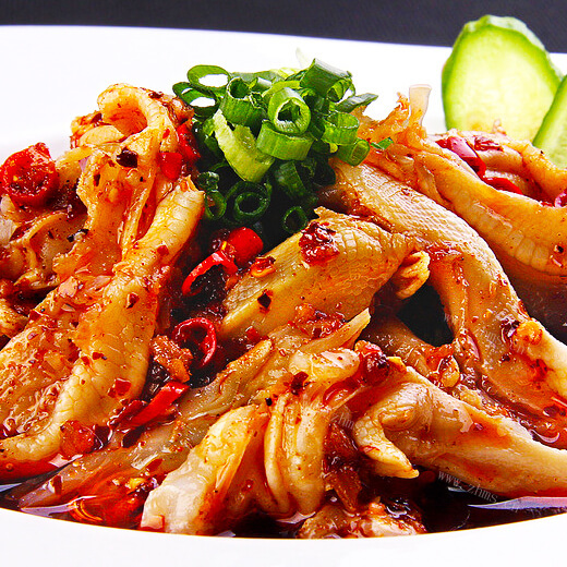 美味微辣麻辣鸭掌