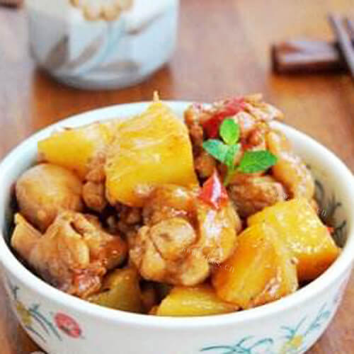 完美的香辣鸡腿烧土豆