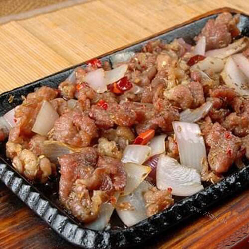 香烤羊肉圆葱