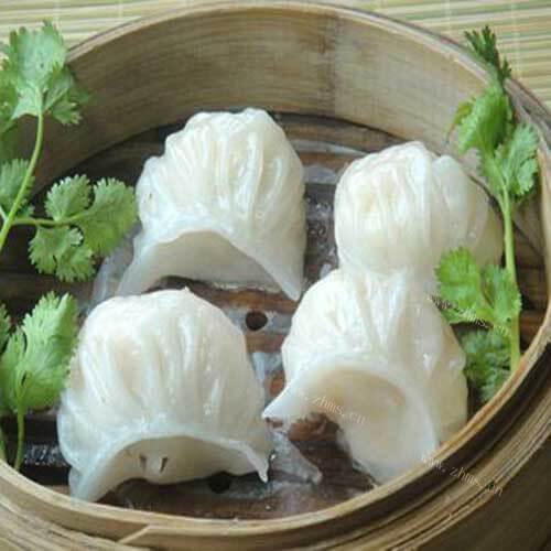 好吃的韭菜鸡蛋水晶饺