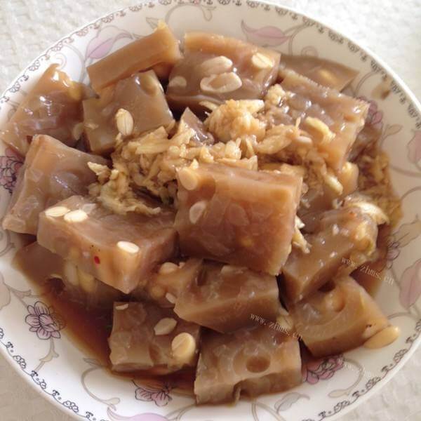 好吃的胶东肉皮冻