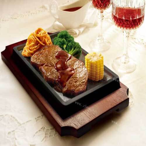 西餐香煎西冷牛扒 