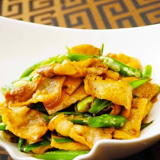美味素炒千叶豆腐