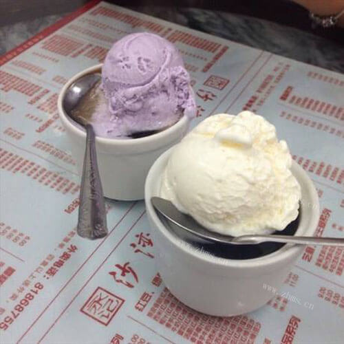自制香浓奶味冰淇淋