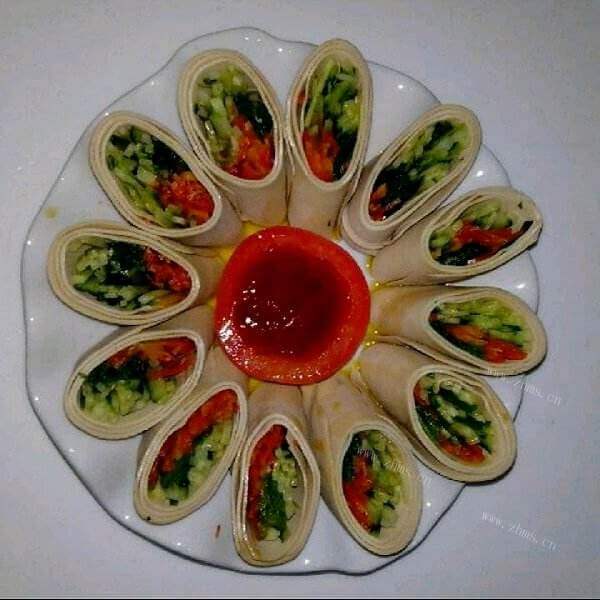 美味的双色拼盘