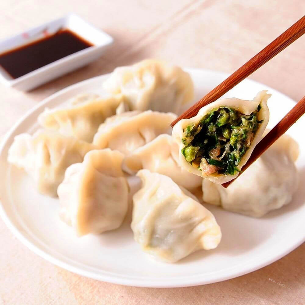 脆口的猪肉萝卜白菜饺子