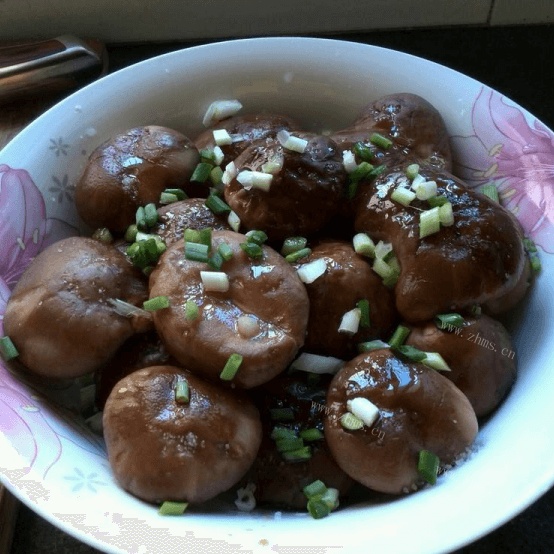 简单可口清蒸香菇