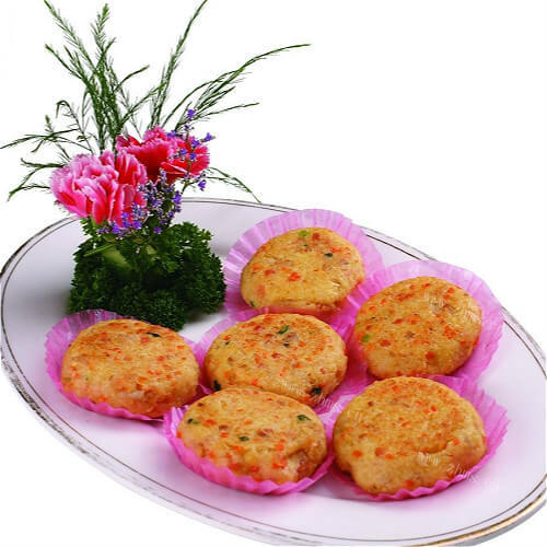早餐鸡蛋青菜豆渣饼 