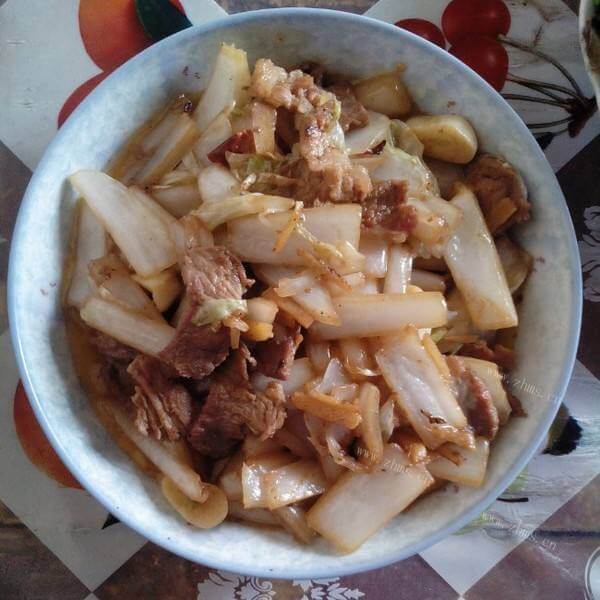 美味的麻辣白菜帮