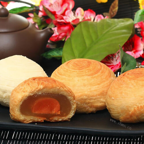美味的传统苏式月饼