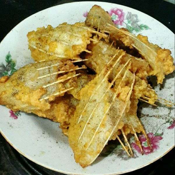 鲜美的酥烤鱼排