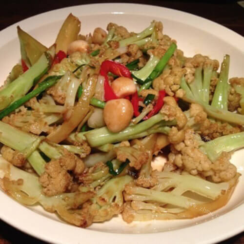 好吃的花菜玉米粒
