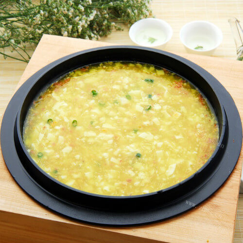 正宗蟹黄豆花羹