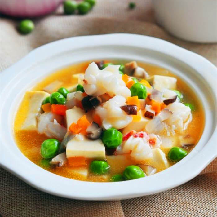 可口什锦豆腐涝