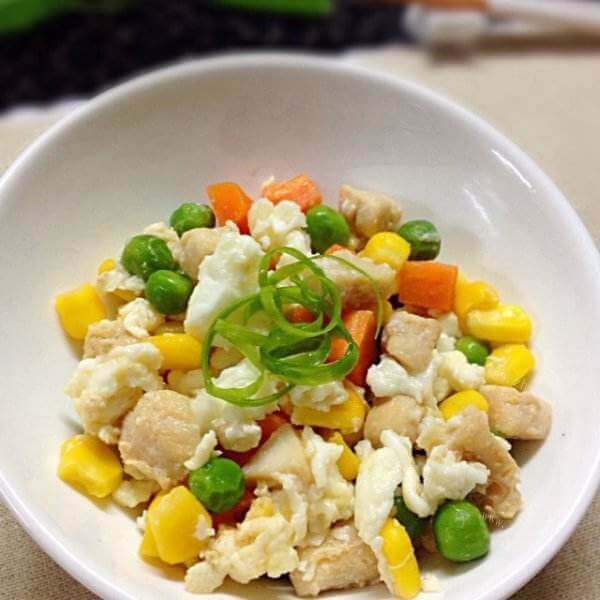 美味蔬菜鸡丁