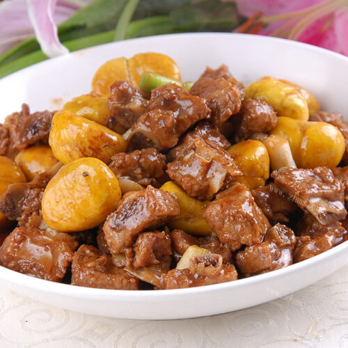 爽口可乐板栗排骨