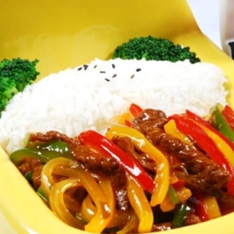 诱人双椒烩饭