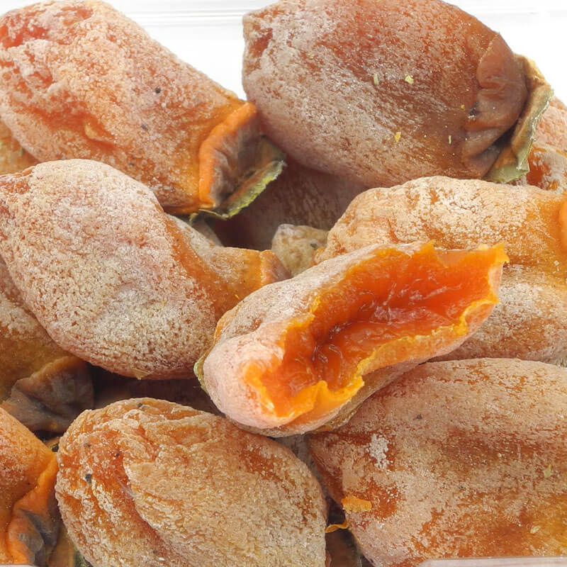 美味的黄金柿子饼