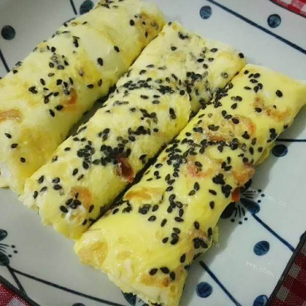 美味的黑芝麻软饼