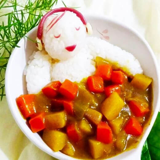 #美味的朋友#咖喱泡澡饭