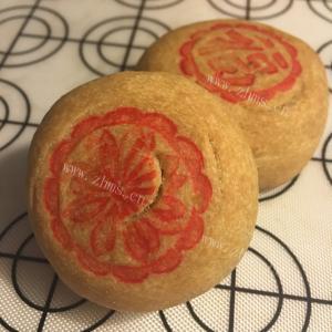 自制五仁自来红月饼