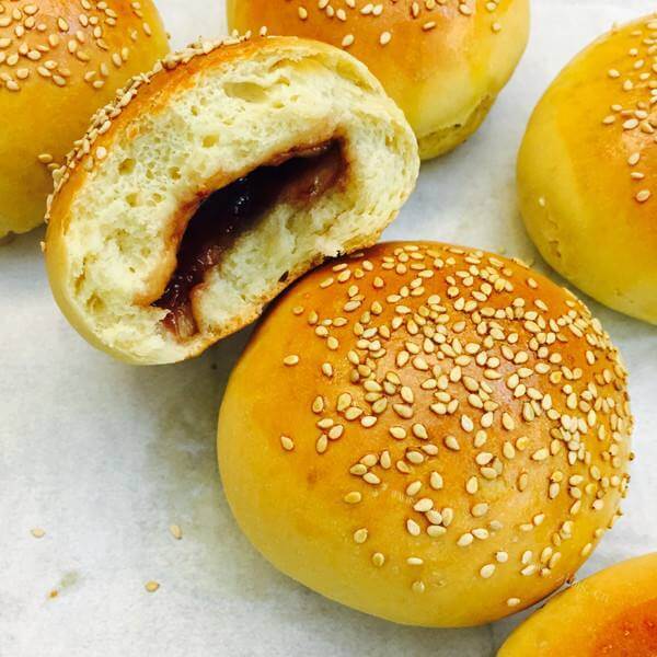 美味的果酱餐包